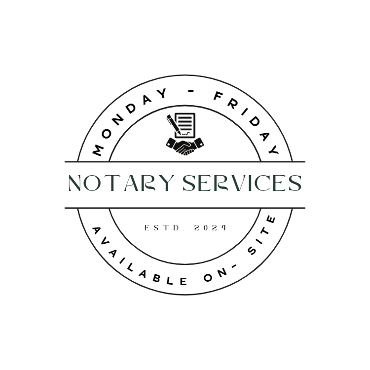  Notary Services Available